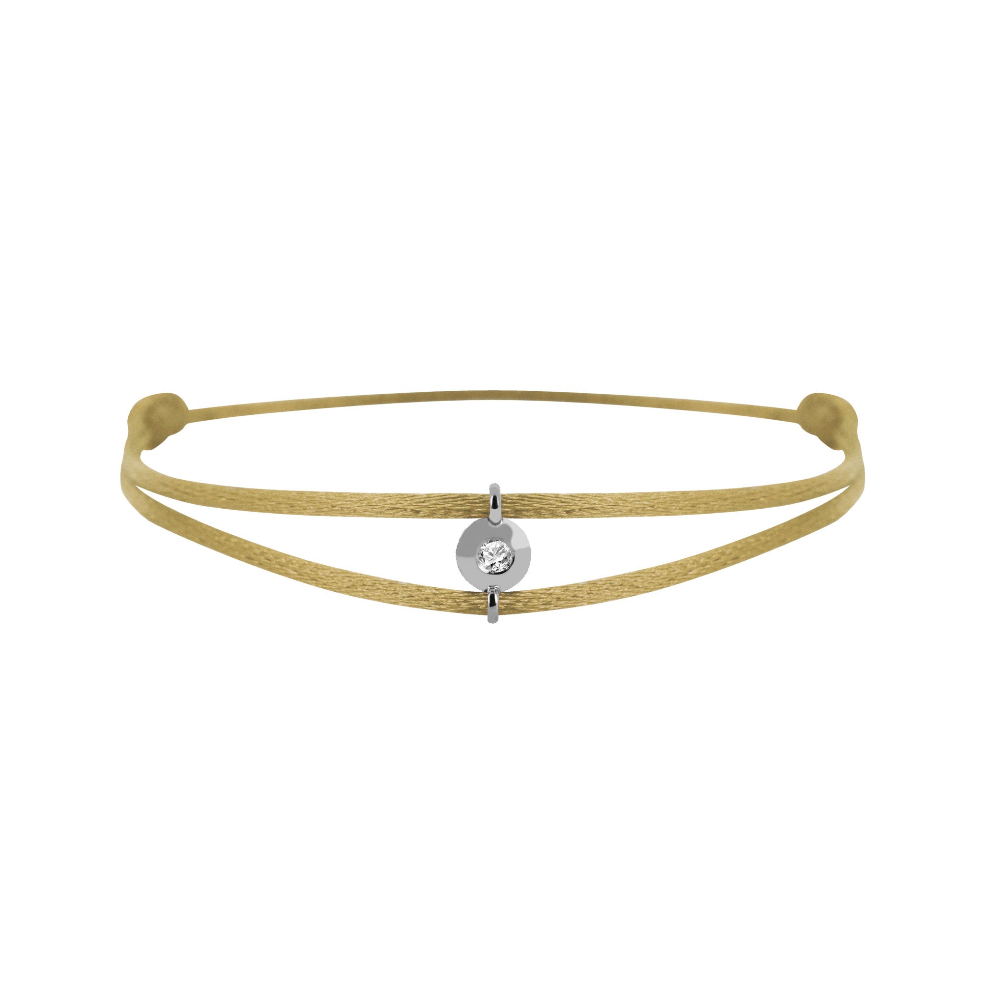 Mon Alchimie Round gold and diamond bracelet