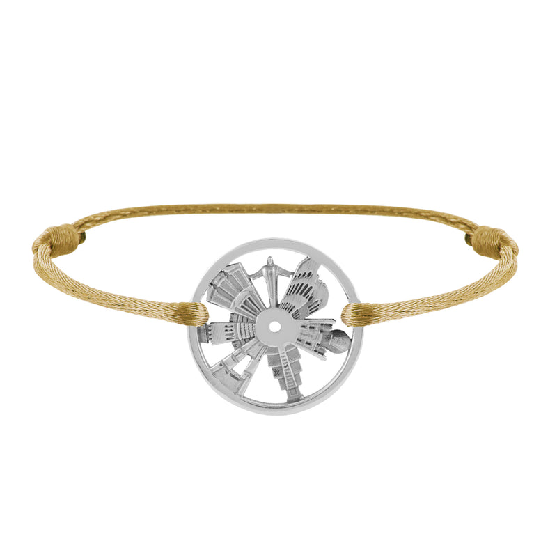 Bracelet 7 Merveilles Du Monde en Or
