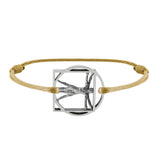 Medal bracelet Vitruvian Man