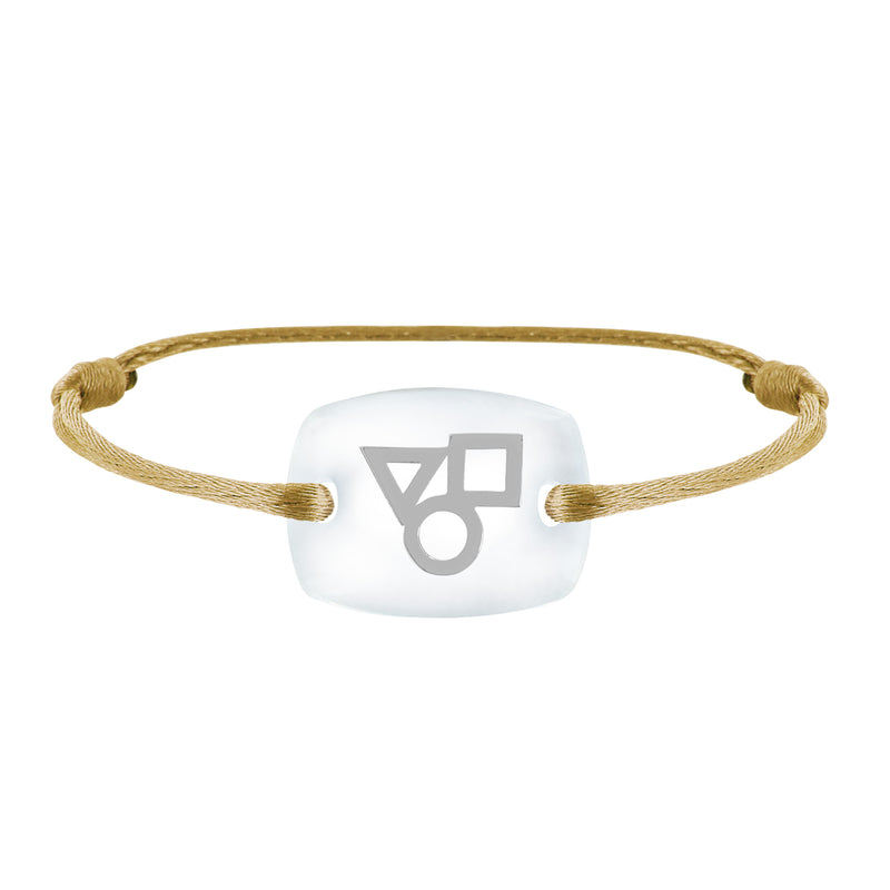 Bracelet Trilogie lien émotion en or