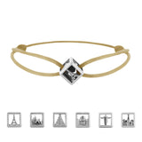 Bracelet Dé de voyage en Or