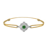 Bracelet Esther Tsavorite verte 3 mm