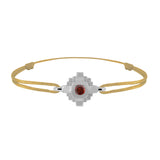 Bracelet Esther Saphir rouge 3 mm