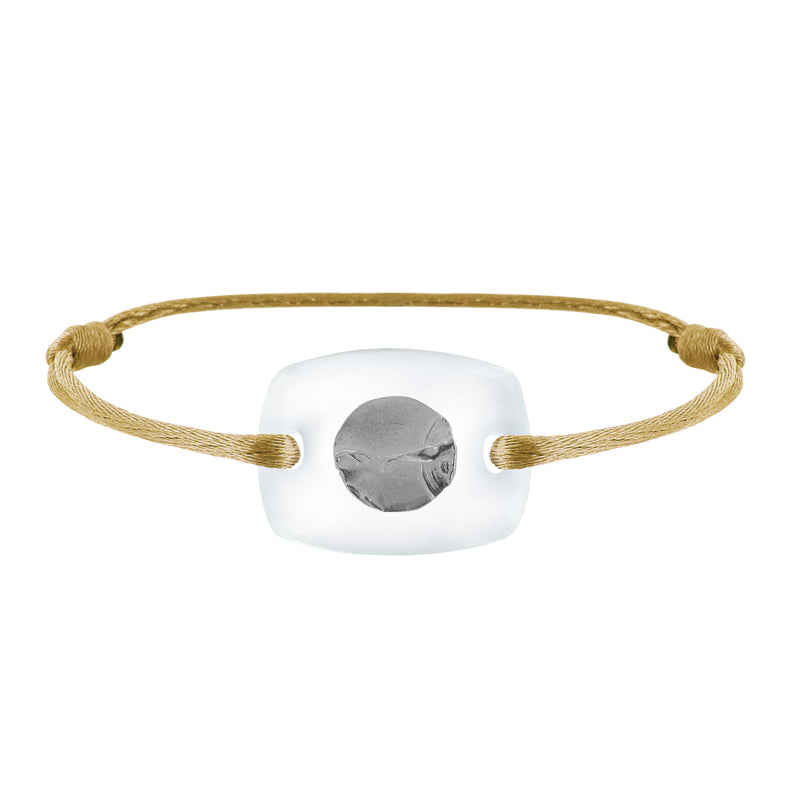Bracelet Création du Monde lien émotion en or