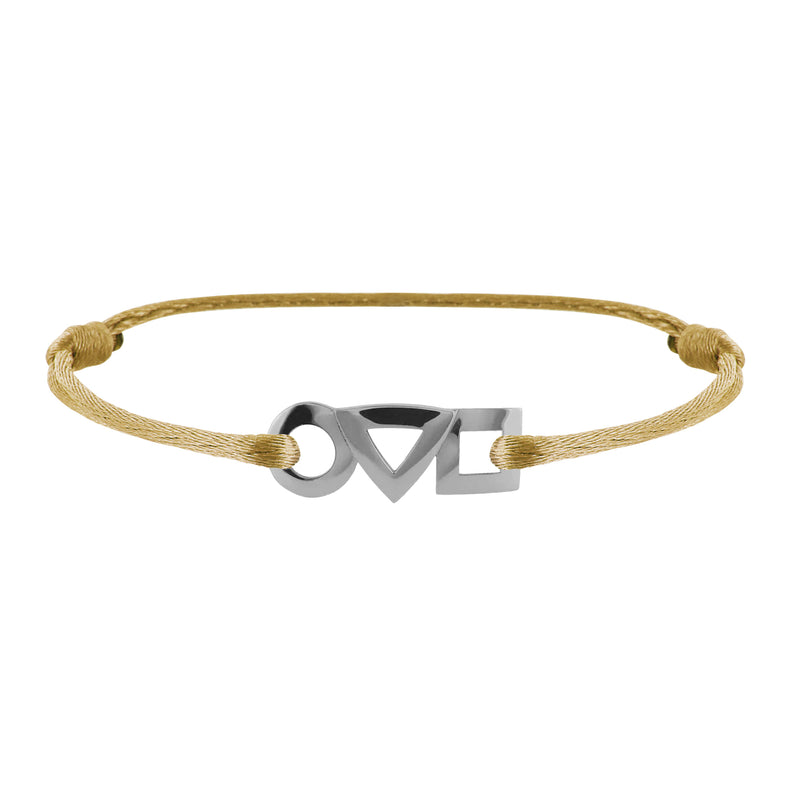 Bracelet Trilogie en or Tournaire