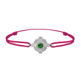 Bracelet Esther Tsavorite verte 3 mm