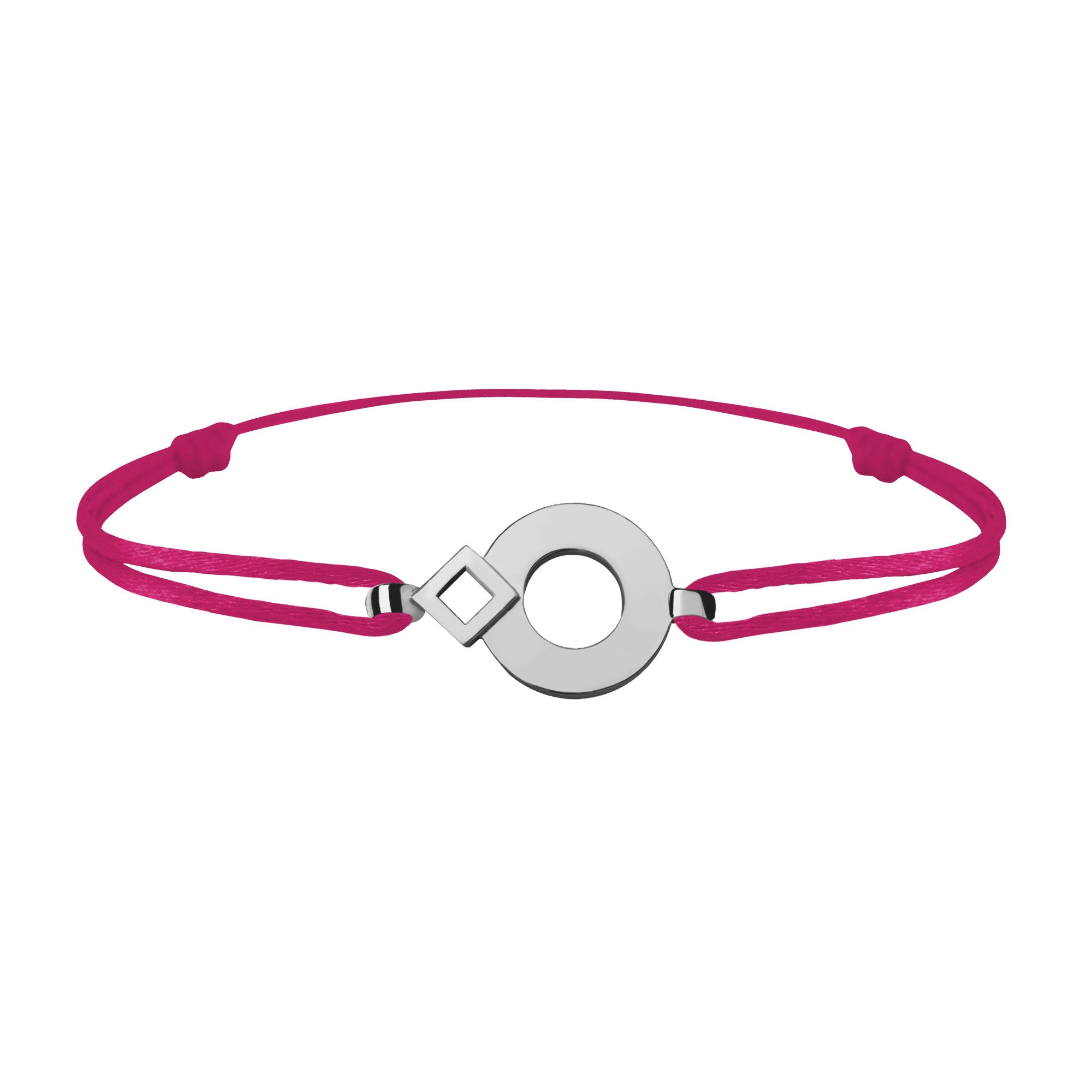 Bracelet link Tournaire signe  eclipse round gold