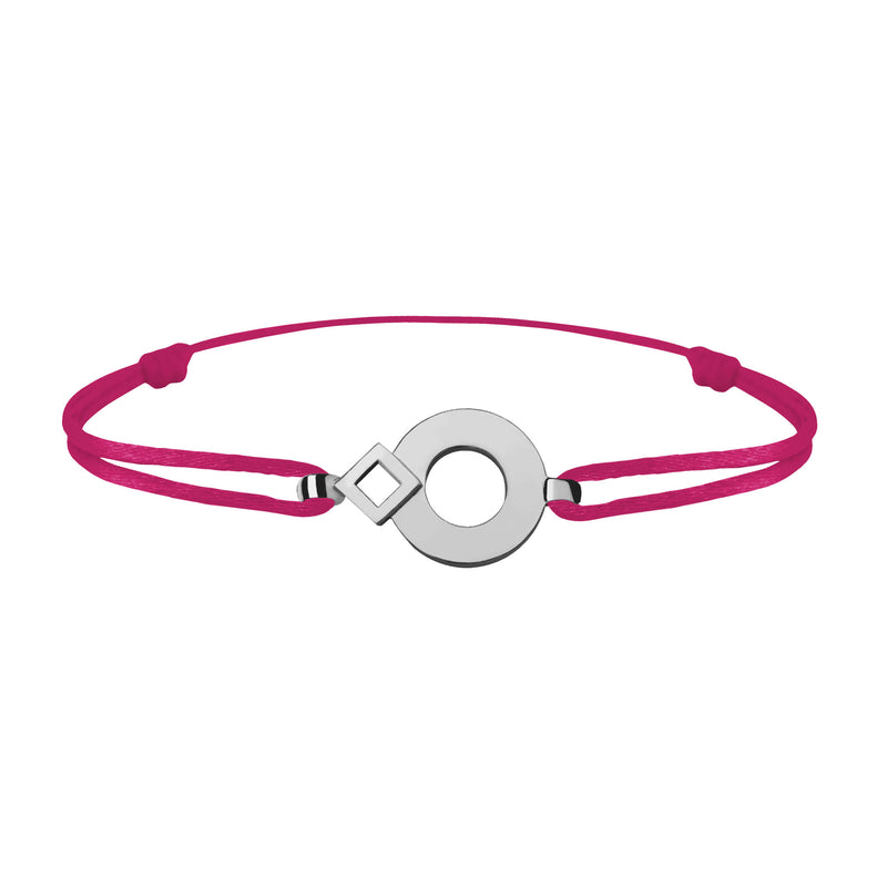 Bracelet lien Tournaire signe éclipse rond or