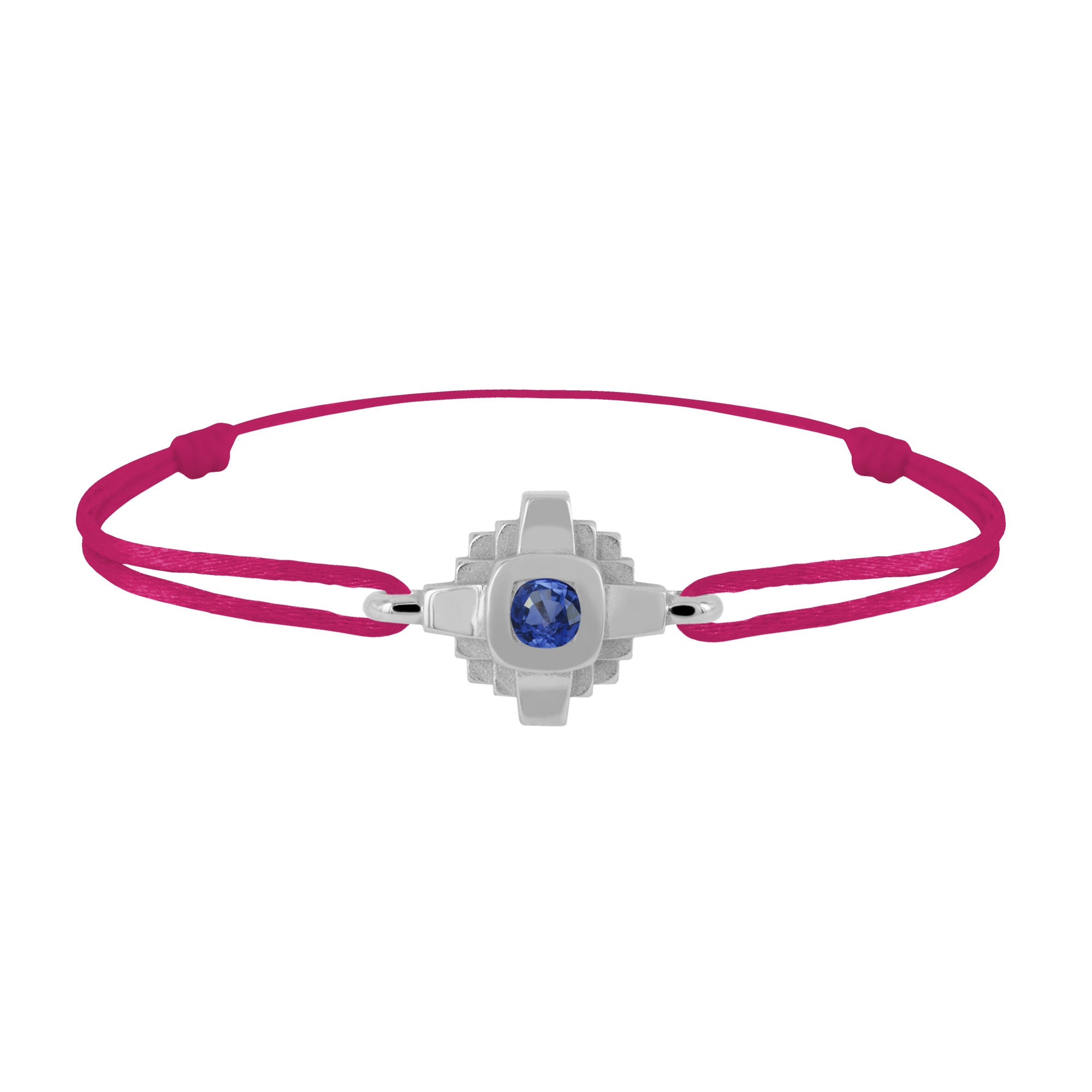 Bracelet Esther Saphir bleu 3 mm