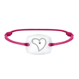 Bracelet Cœur amour lien émotion en or