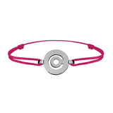 Bracelet lien Tournaire signe labyrinthe rond or