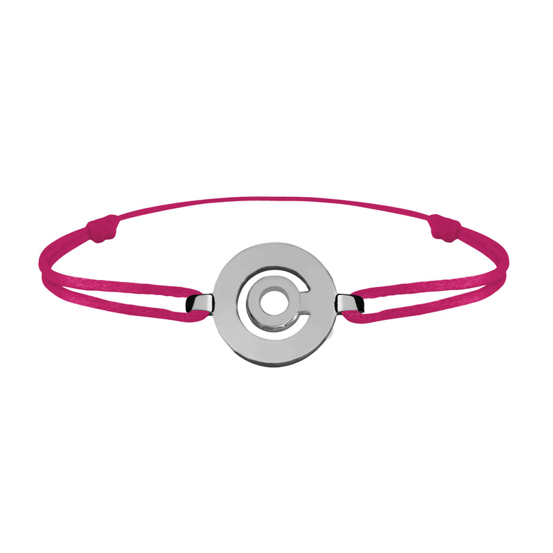 Bracelet lien Tournaire signe labyrinthe rond or