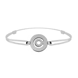 Bracelet lien Tournaire signe labyrinthe rond or