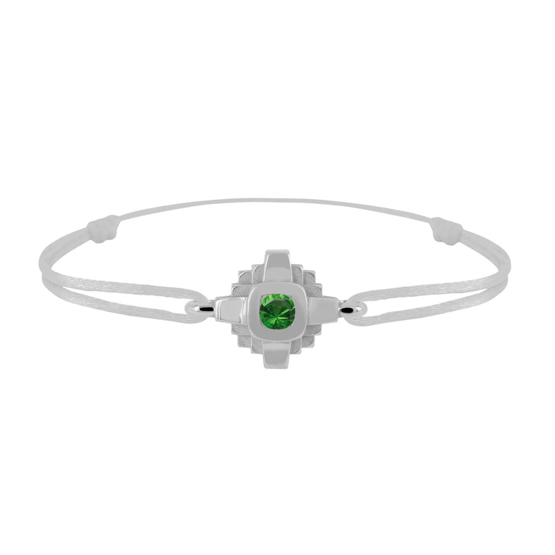 Bracelet Esther Tsavorite verte 3 mm
