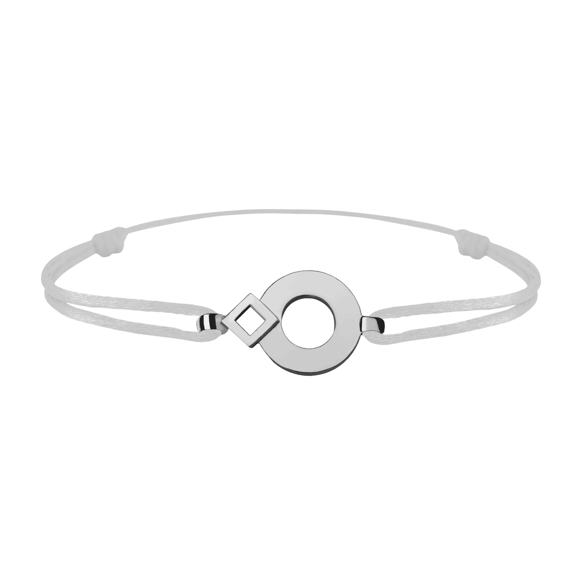 Bracelet link Tournaire signe  eclipse round gold