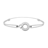 Bracelet lien Tournaire signe éclipse rond or