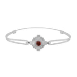 Bracelet Esther Saphir rouge 3 mm