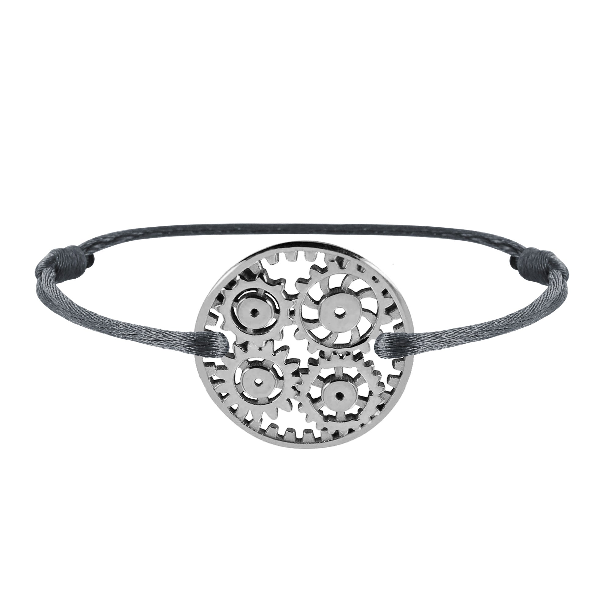 Bracelet lien Engrenages en or