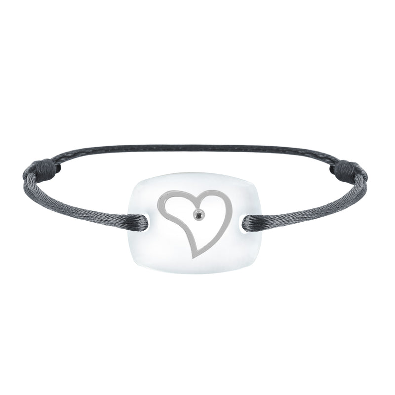 Bracelet Cœur amour lien émotion en or