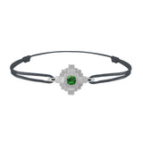 Bracelet Esther Tsavorite verte 3 mm
