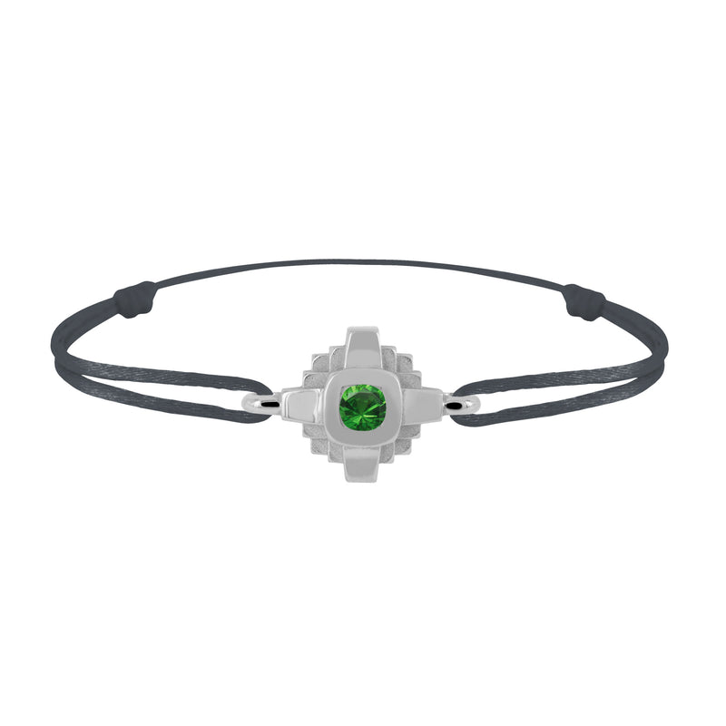 Bracelet Esther Tsavorite verte 3 mm