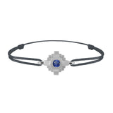 Bracelet Esther Saphir bleu 3 mm