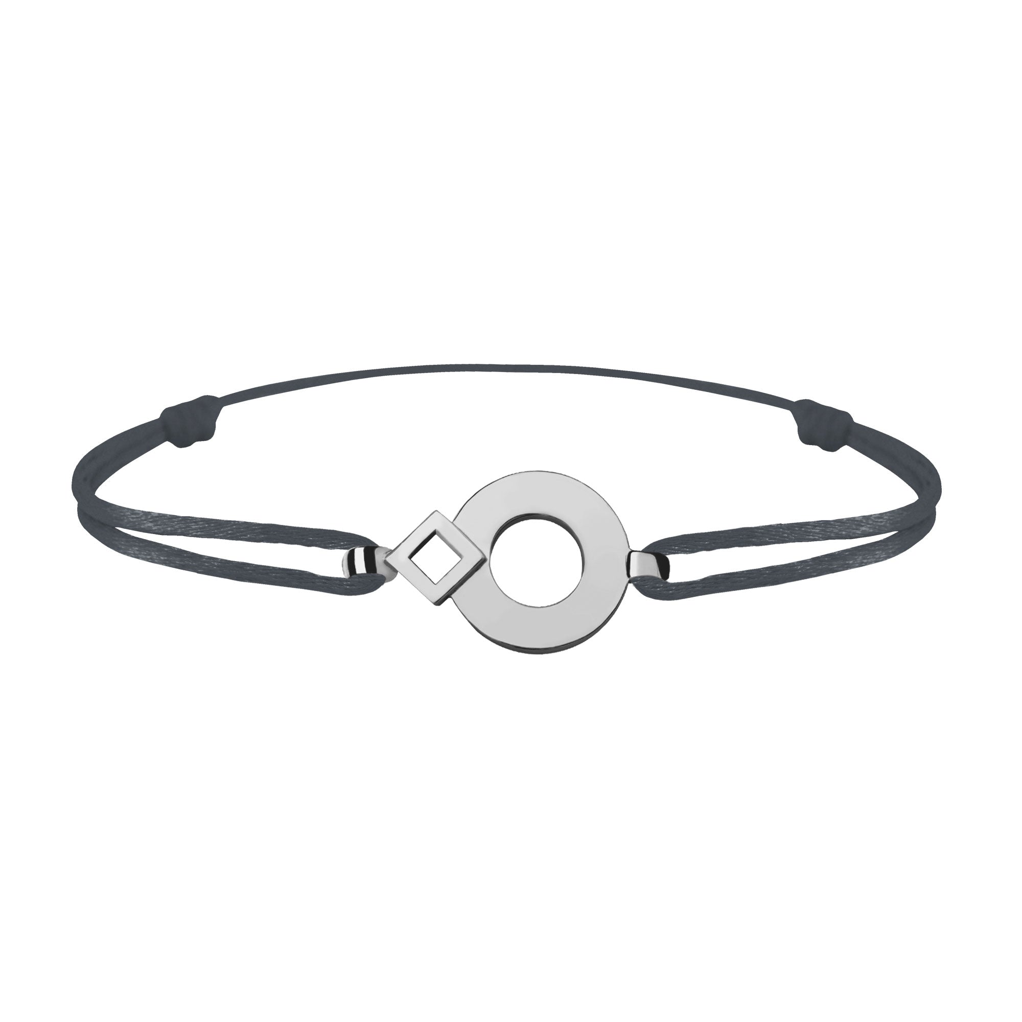 Bracelet link Tournaire signe  eclipse round gold