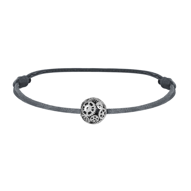 Engrenages pearl bracelet in gold