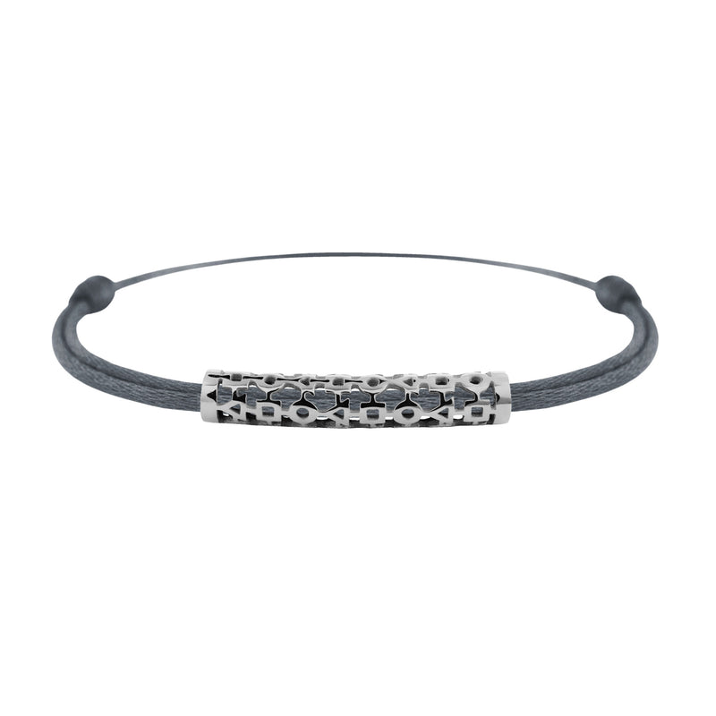 Tournaire gold tube link bracelet trilogy
