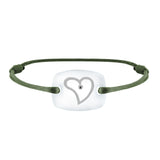 Bracelet Cœur amour lien émotion en or