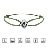 Bracelet Dé de voyage en Or