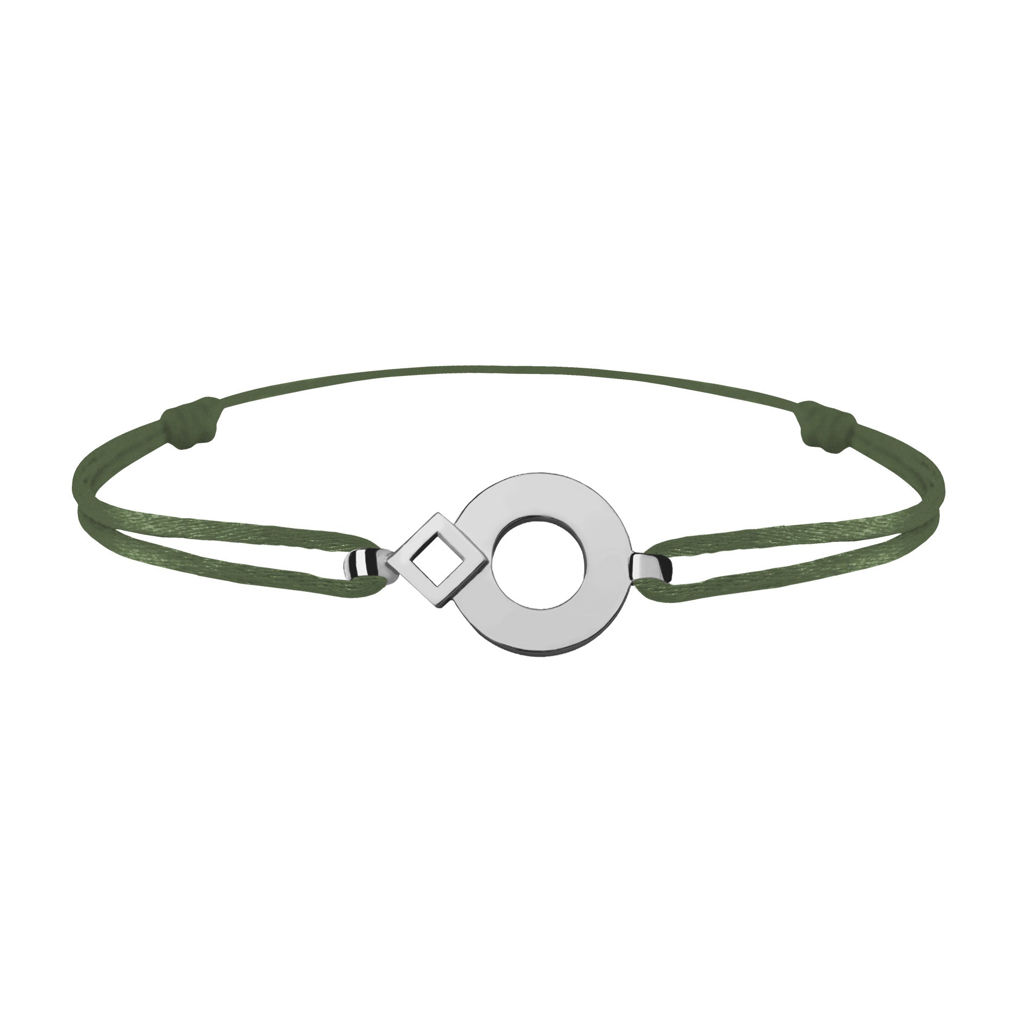 Bracelet link Tournaire signe  eclipse round gold