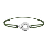 Bracelet lien Tournaire signe éclipse rond or
