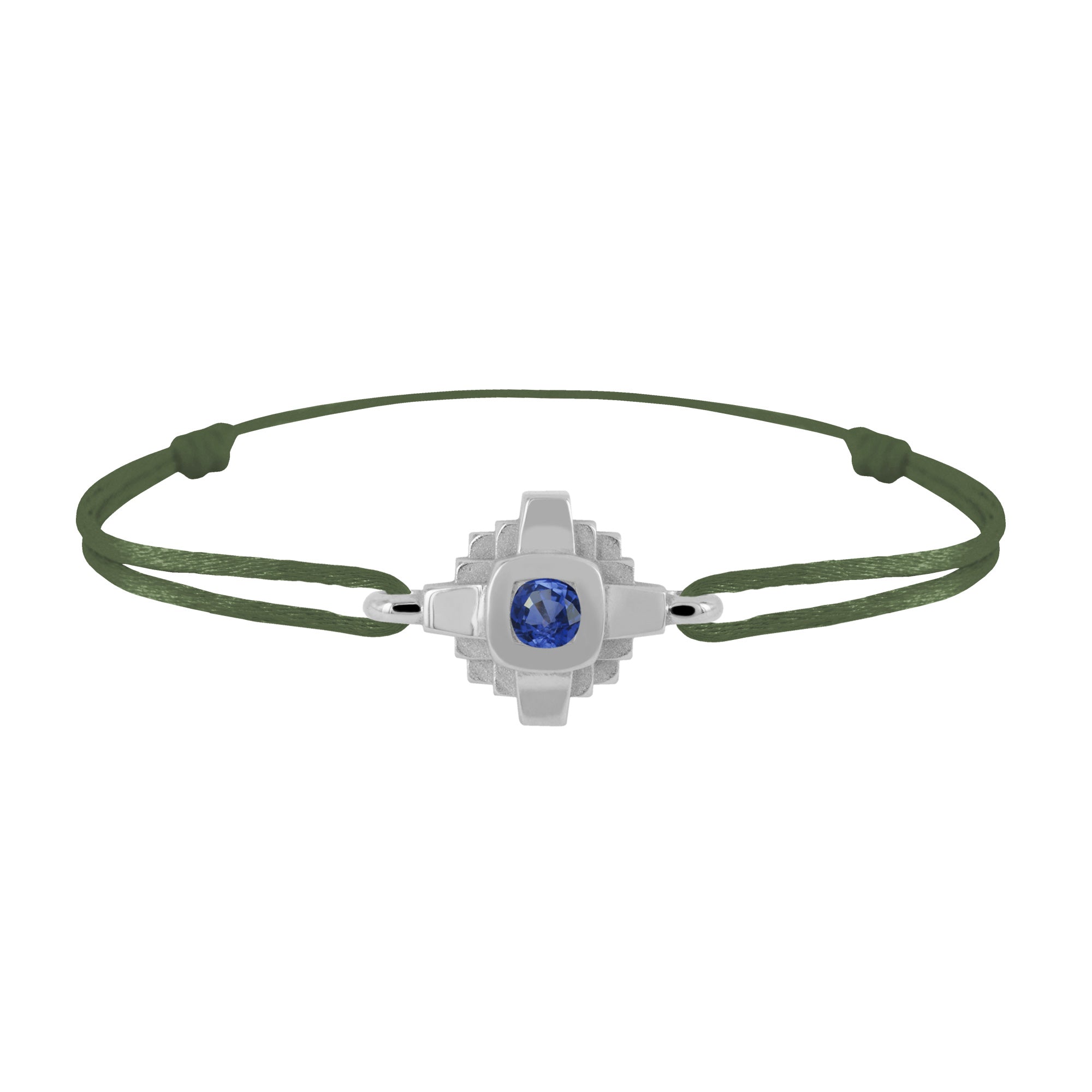 Bracelet Esther Saphir bleu 3 mm