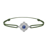 Bracelet Esther Saphir bleu 3 mm
