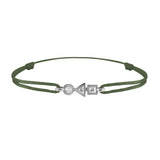trilogy bracelet in 3-diamond gold