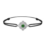 Bracelet Esther Tsavorite verte 3 mm