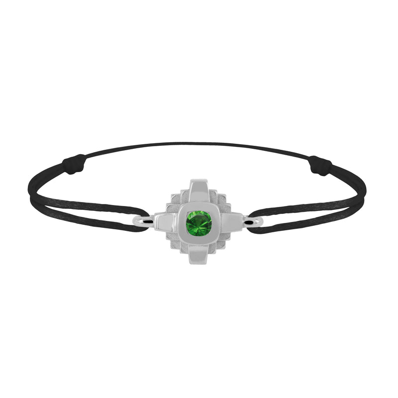 Bracelet Esther Tsavorite verte 3 mm