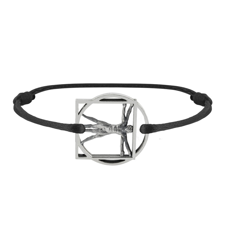 Medal bracelet Vitruvian Man