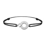 Bracelet lien Tournaire signe éclipse rond or