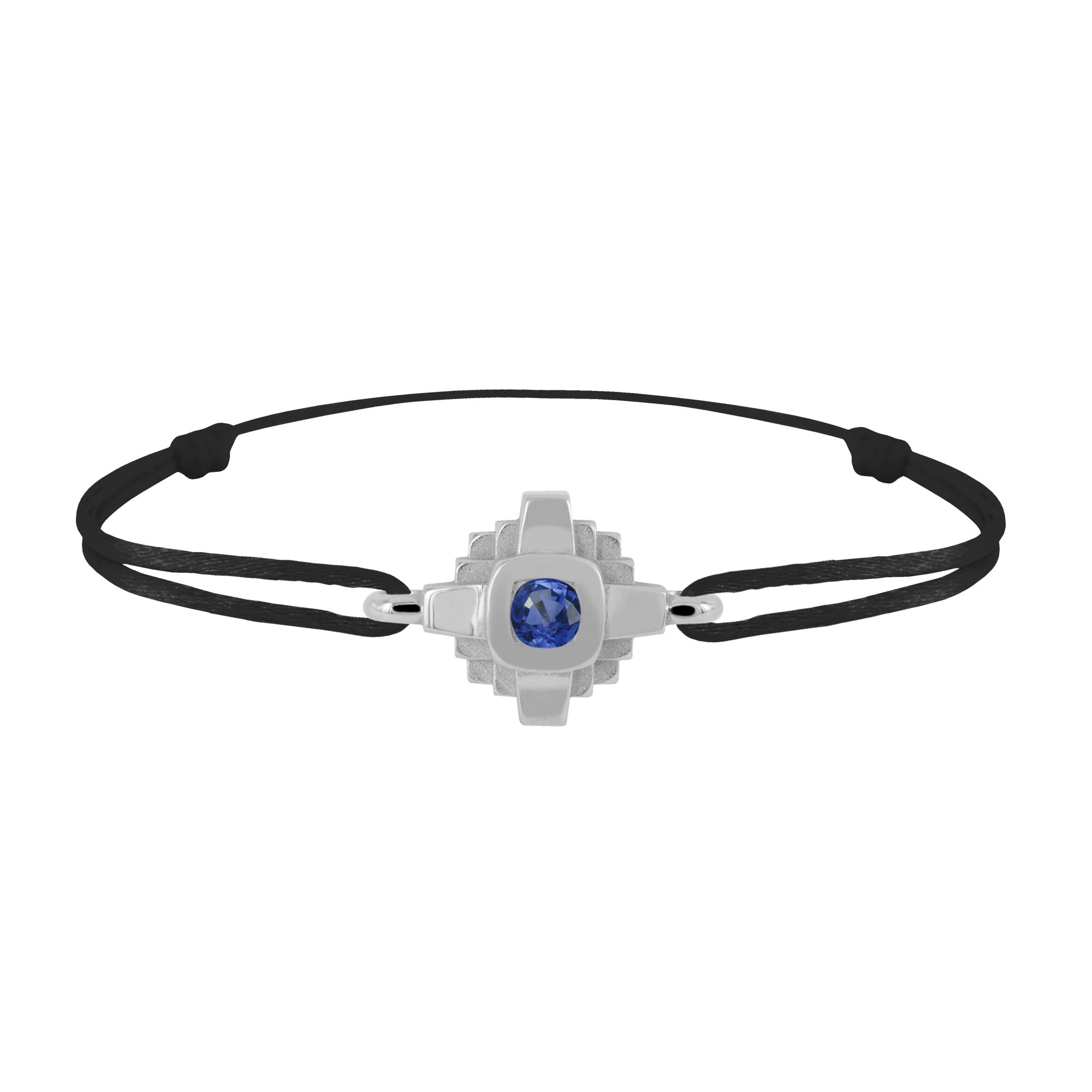 Bracelet Esther Saphir bleu 3 mm