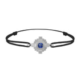 Bracelet Esther Saphir bleu 3 mm