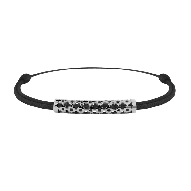 Tournaire gold tube link bracelet trilogy