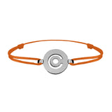 Bracelet lien Tournaire signe labyrinthe rond or