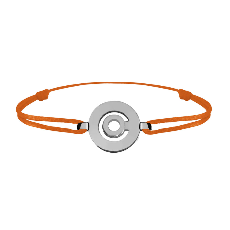 Bracelet lien Tournaire signe labyrinthe rond or