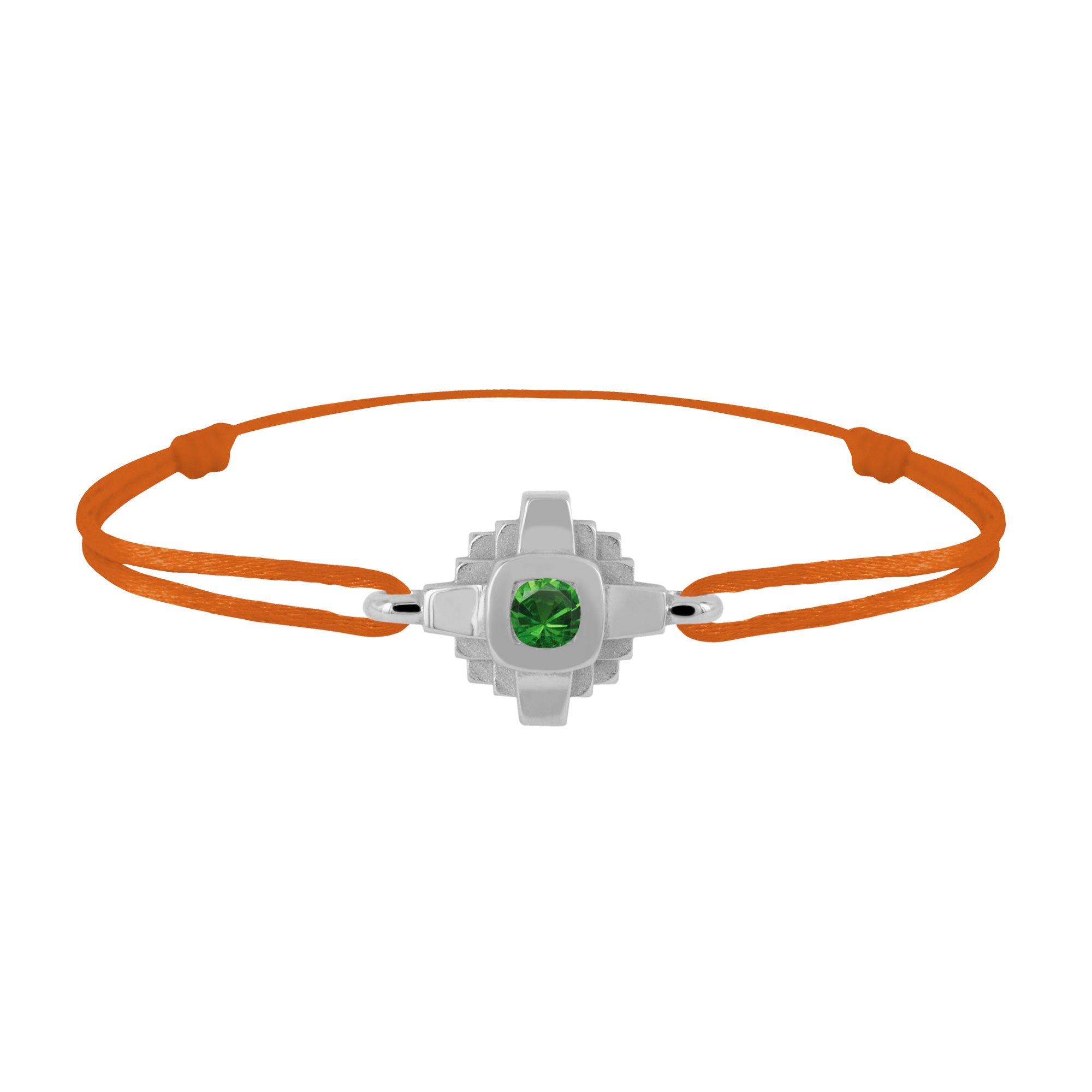 Bracelet Esther Tsavorite verte 3 mm