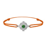 Bracelet Esther Tsavorite verte 3 mm