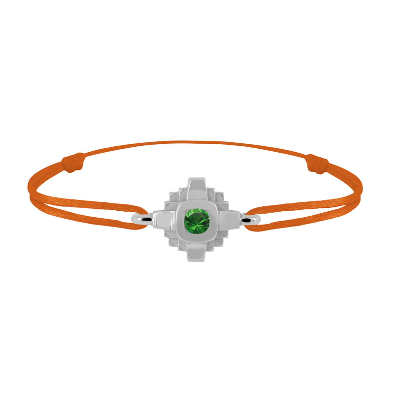 Bracelet Esther Tsavorite verte 3 mm