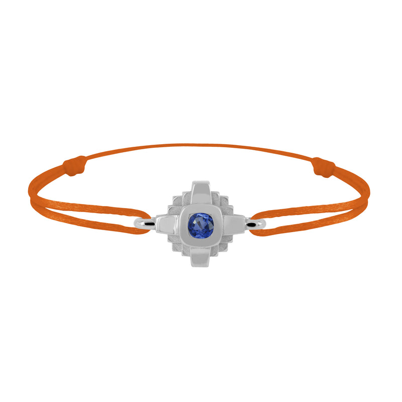 Bracelet Esther Saphir bleu 3 mm