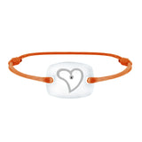 Bracelet Cœur amour lien émotion en or